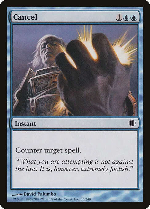 Cancel 033/249