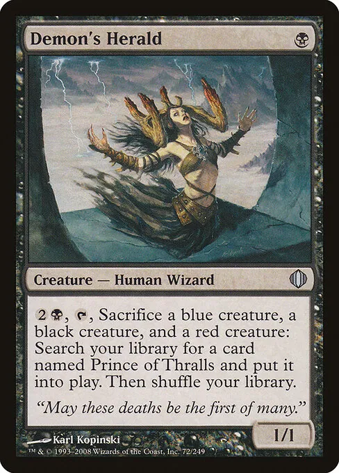 Demon's Herald 072/249