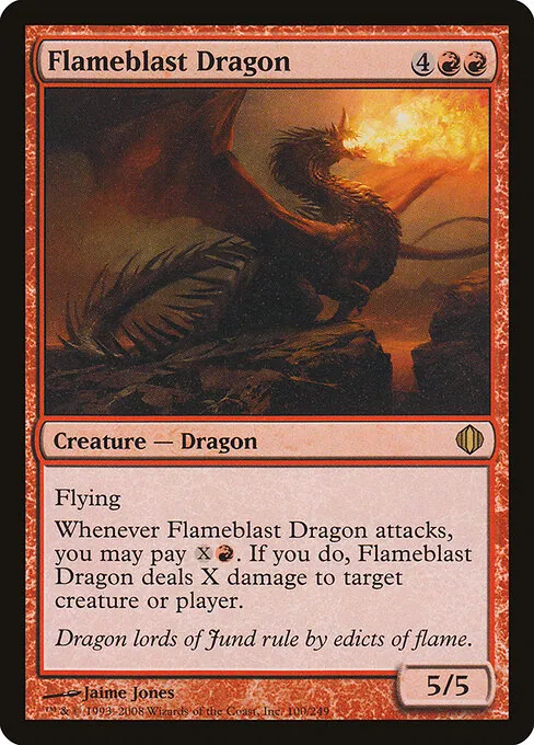 Flameblast Dragon 100/249