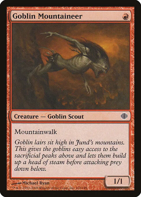 Goblin Mountaineer 102/249