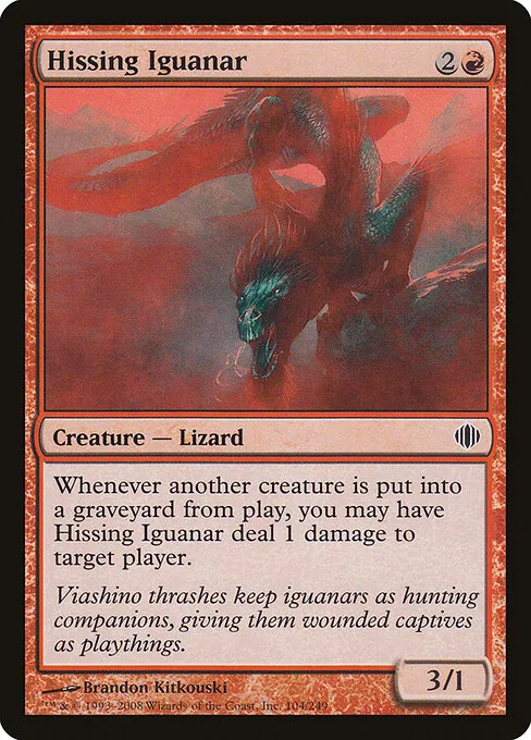Hissing Iguanar 104/249