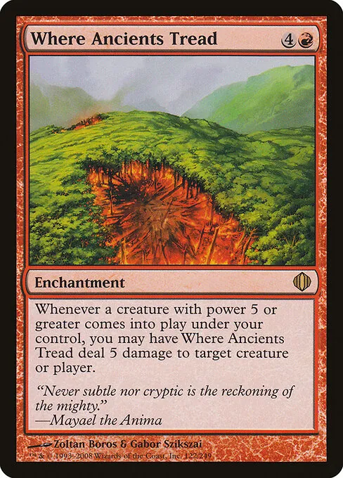 Where Ancients Tread 122/249