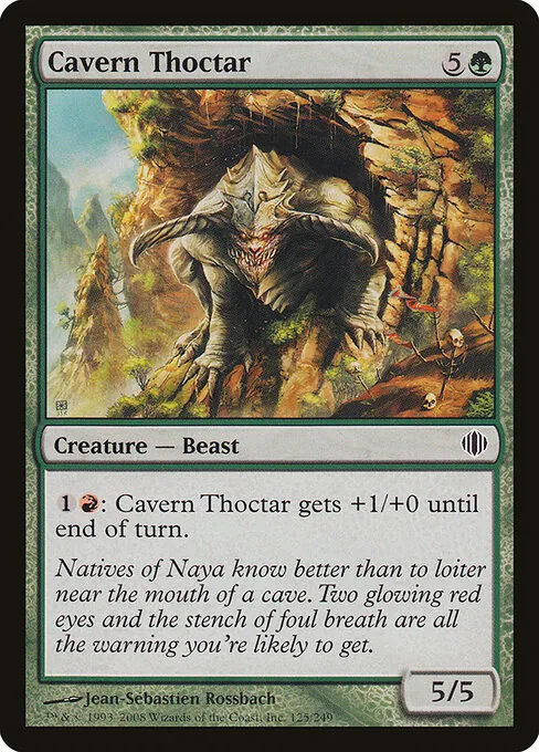 Cavern Thoctar 125/249