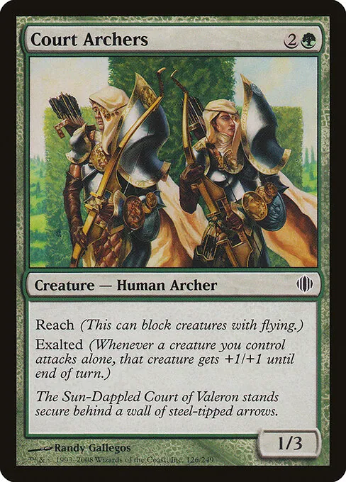 Court Archers 126/249