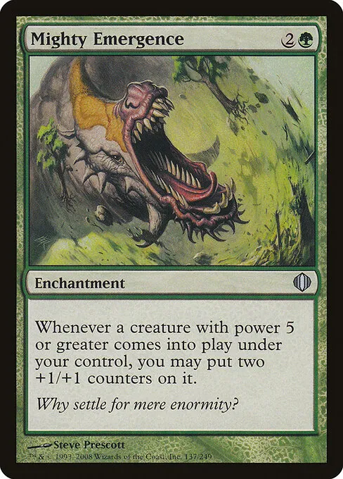 Mighty Emergence 137/249