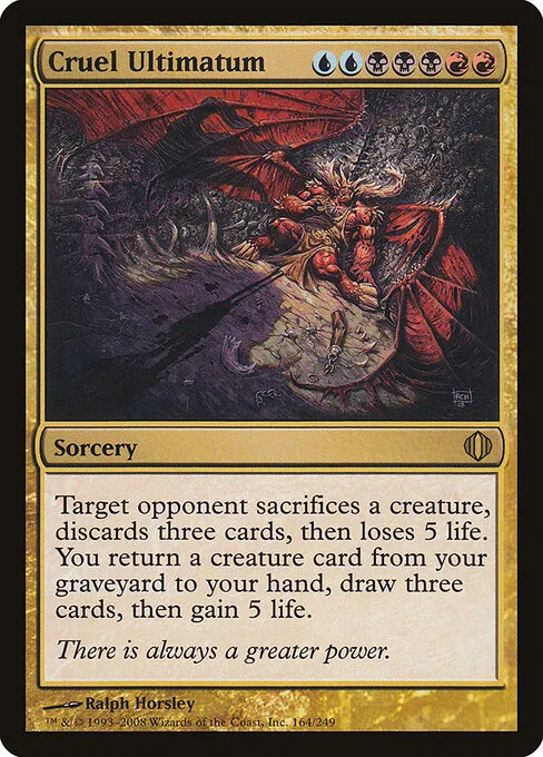 Cruel Ultimatum 164/249