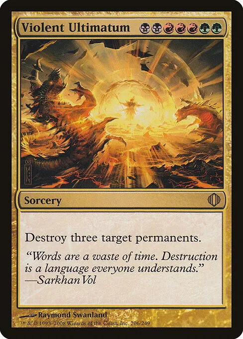 Violent Ultimatum 206/249