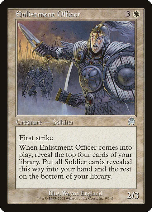 Enlistment Officer 009/143