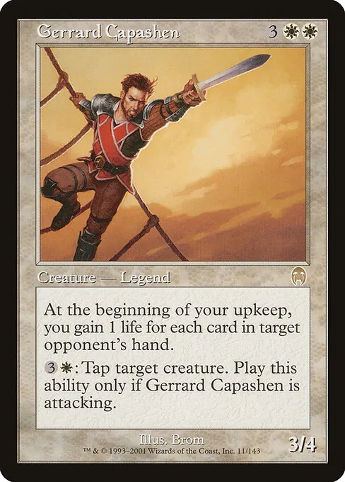 Gerrard Capashen 011/143