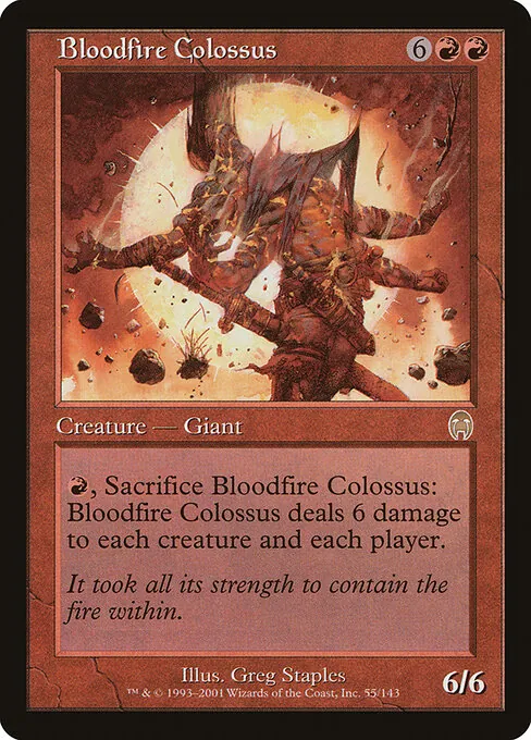 Bloodfire Colossus 055/143
