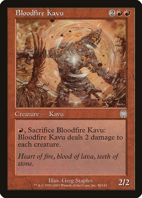 Bloodfire Kavu 058/143