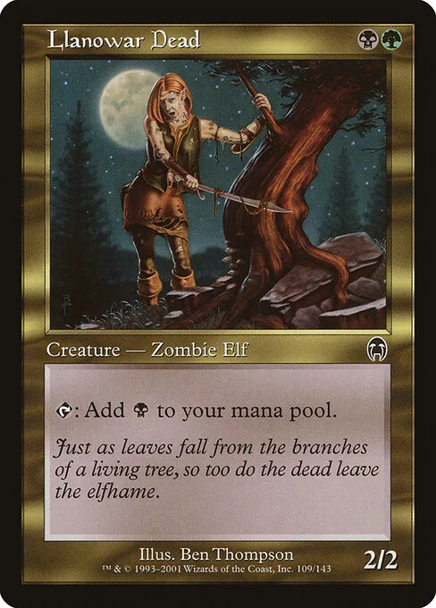 Llanowar Dead 109/143