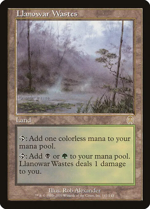 Llanowar Wastes 141/143