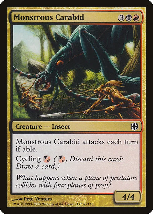 Monstrous Carabid 043/145