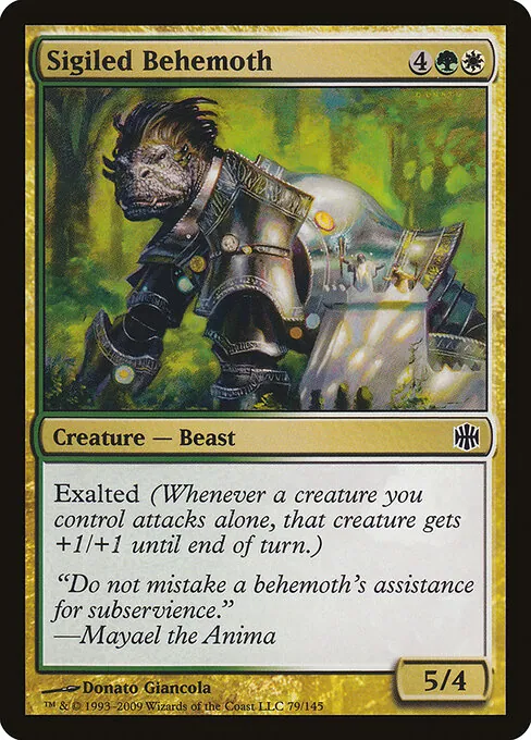 Sigiled Behemoth 079/145