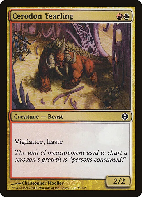 Cerodon Yearling 096/145