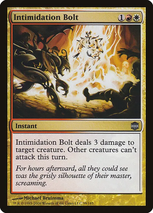 Intimidation Bolt 099/145