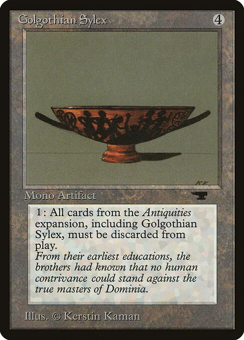 Golgothian Sylex 051/105