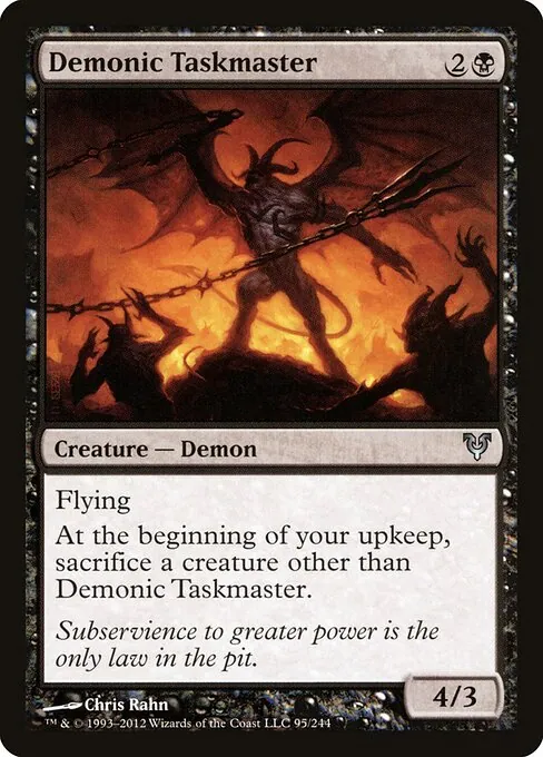 Demonic Taskmaster 095/244