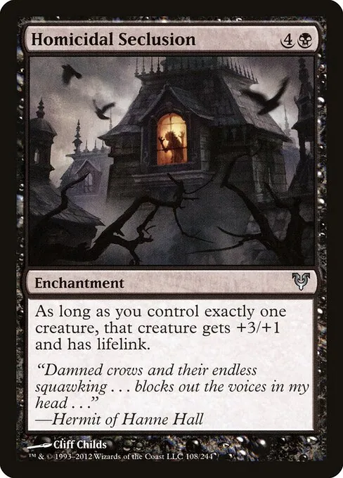 Homicidal Seclusion 108/244