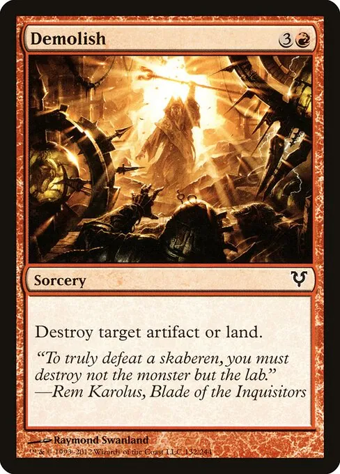 Demolish 132/244