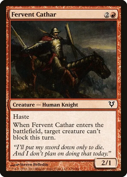 Fervent Cathar 135/244