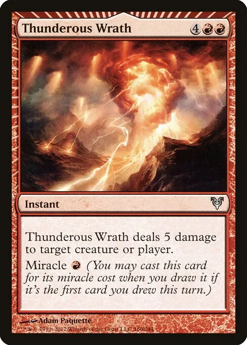 Thunderous Wrath 160/244