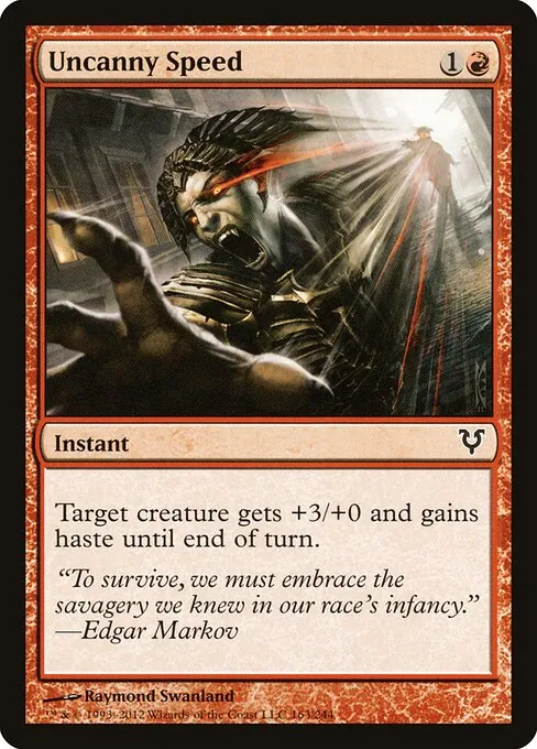 Uncanny Speed 163/244