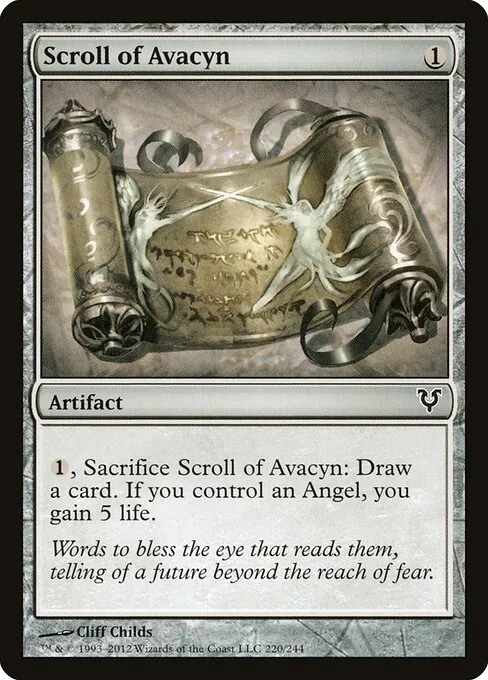 Scroll of Avacyn 220/244