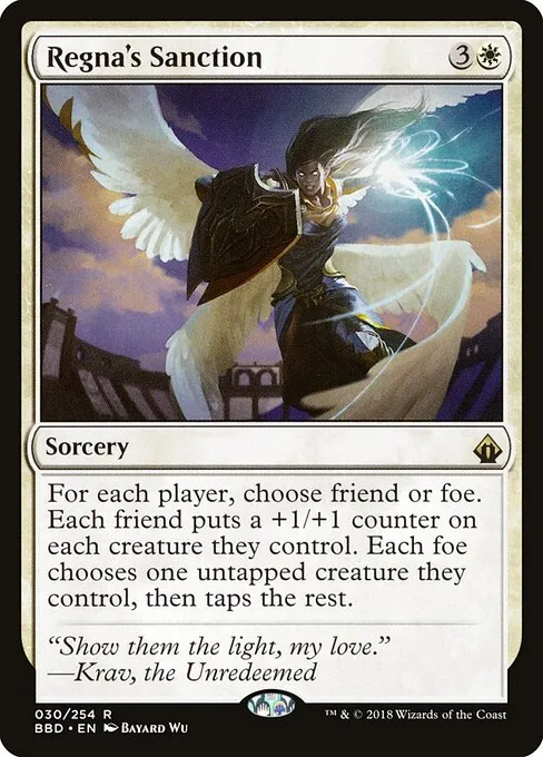 Regna's Sanction 030/254