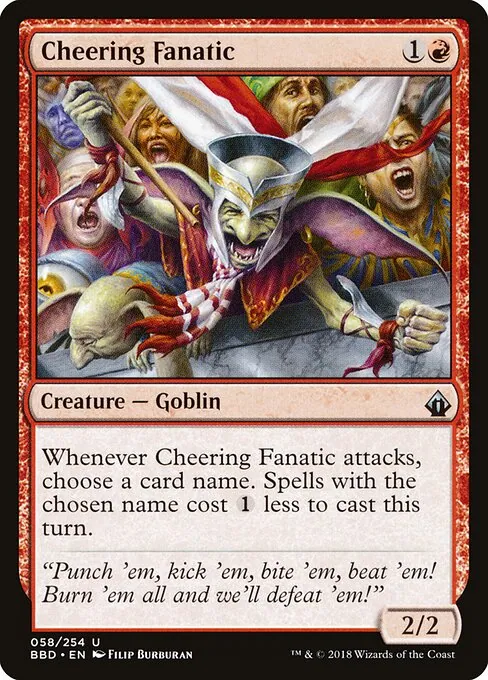 Cheering Fanatic 058/254