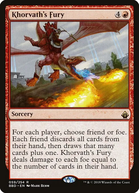 Khorvath's Fury 059/254