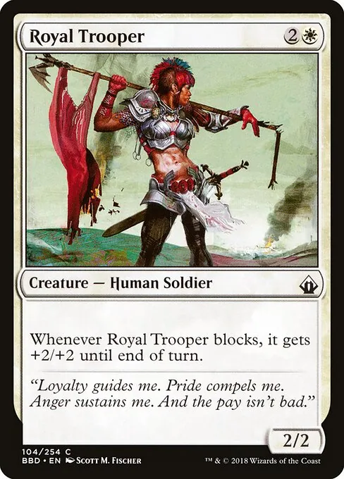 Royal Trooper 104/254