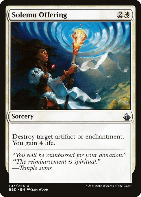 Solemn Offering 107/254