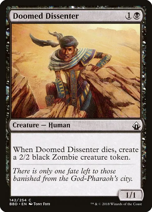 Doomed Dissenter 142/254