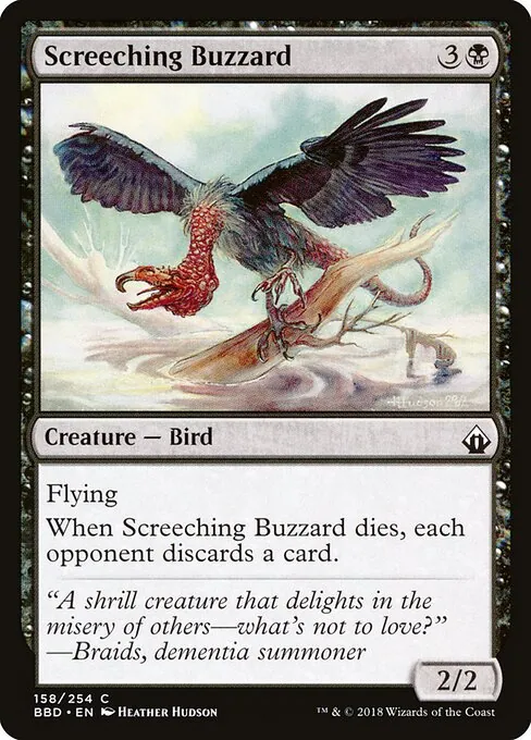 Screeching Buzzard 158/254