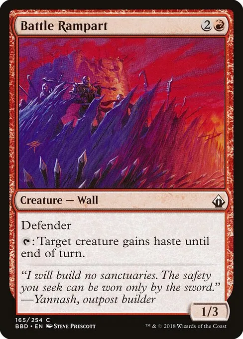 Battle Rampart 165/254
