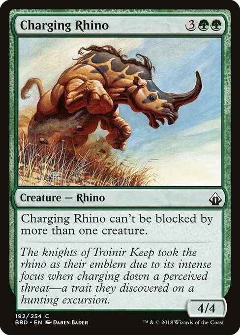 Charging Rhino 192/254