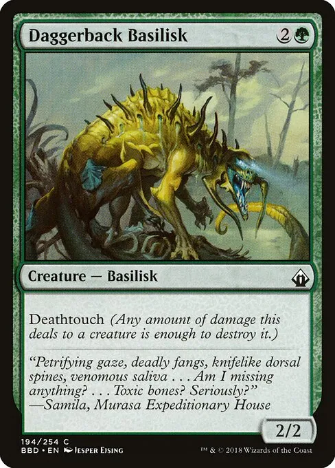 Daggerback Basilisk 194/254