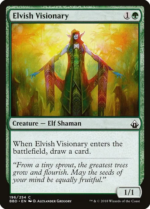 Elvish Visionary 196/254