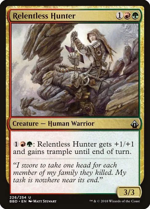 Relentless Hunter 226/254