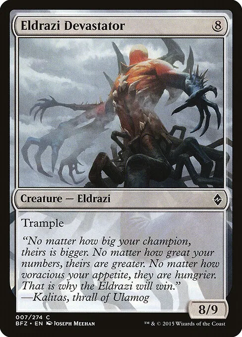 Eldrazi Devastator 007/274
