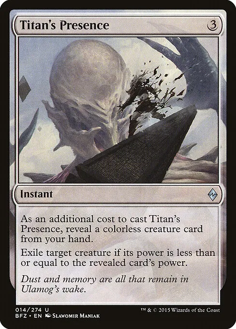 Titan's Presence 014/274