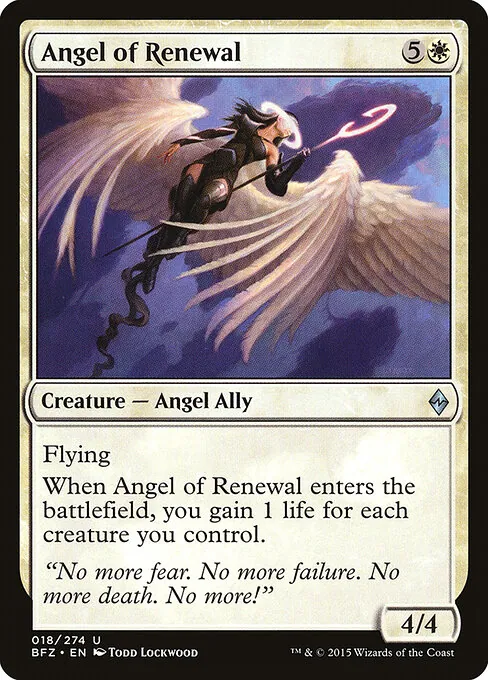 Angel of Renewal 018/274