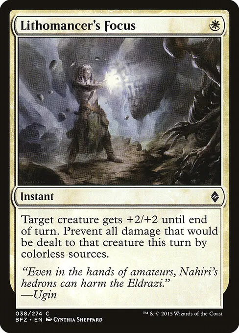 Lithomancer's Focus 038/274
