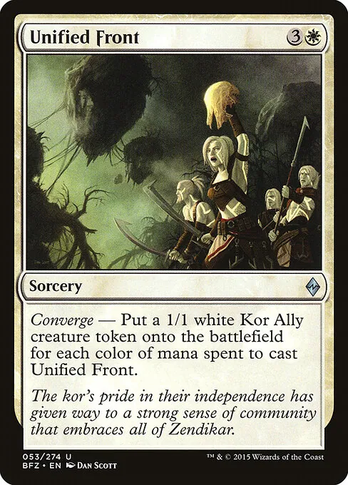 Unified Front 053/274
