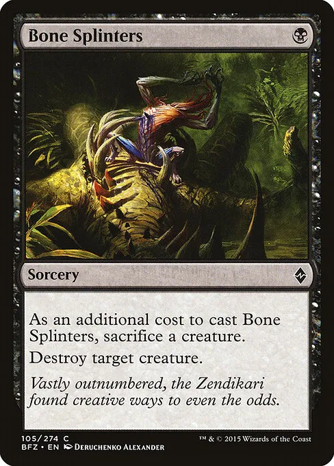 Bone Splinters 105/274