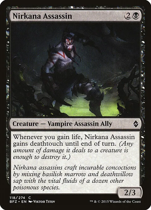 Nirkana Assassin 118/274