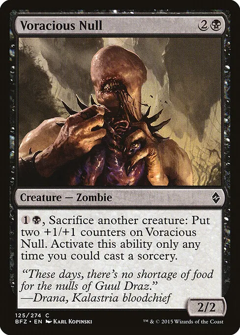 Voracious Null 125/274