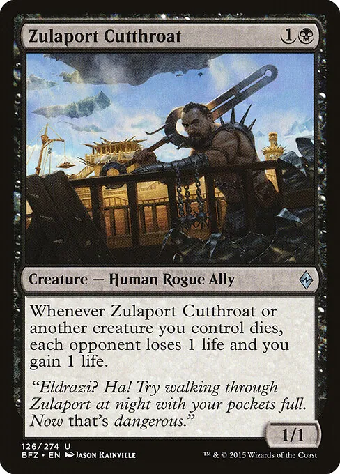 Zulaport Cutthroat 126/274